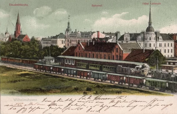 Bahnhof - Hotel Loheyde 1904