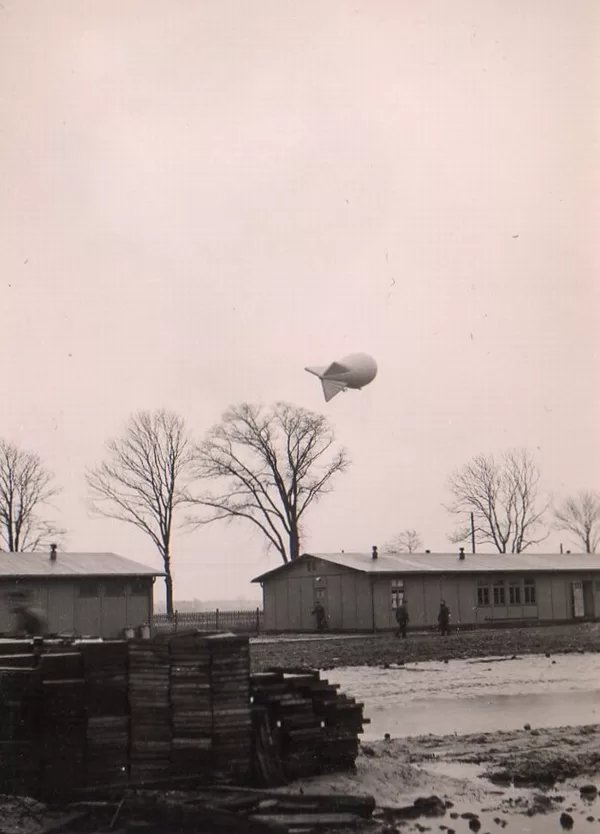 Fesselballon in Ebkeriege1942