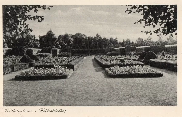 Heldenfriedhof Wilhelmshaven 1938