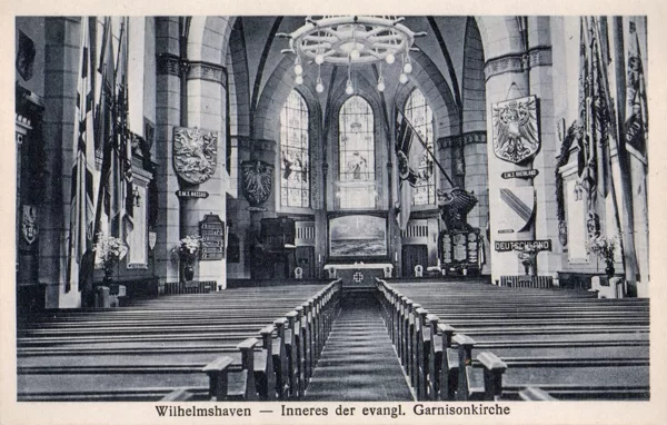Inners der evangl. Garnisonkirche