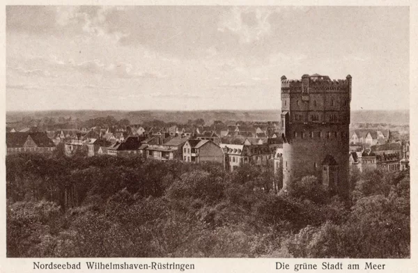 Nordsee Wilhelmshaven-Rüstringen-Die grüne Stadt am Meer
