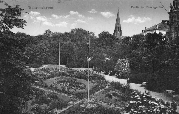 Partie im Rosengarten