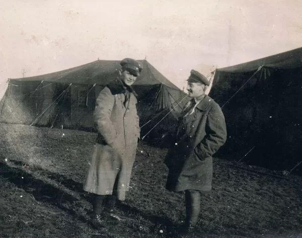Piloten Robert Heibert und Richter