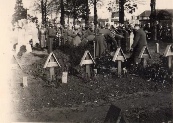 Beerdigung auf unbekanntem Friedhof