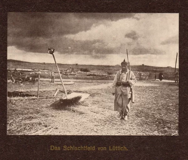 Das Schlachtfeld von Lüttich