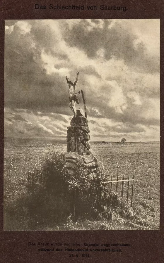 Das Schlachtfeld von Saarburg 21.08.1914