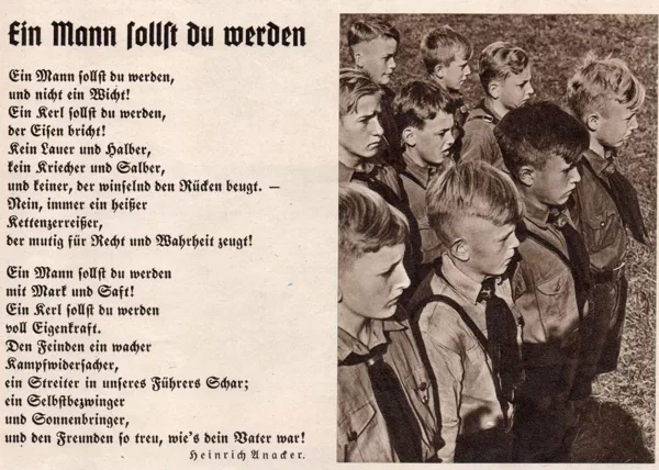Ein Mann sollst Du werden