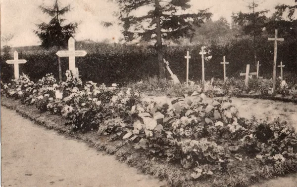 Friedhof Le Cateau Englisch-Französisches Massengrab 1917 