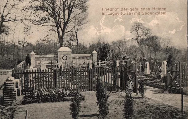 Friedhof der gefallenen Helden in Lagny Oise