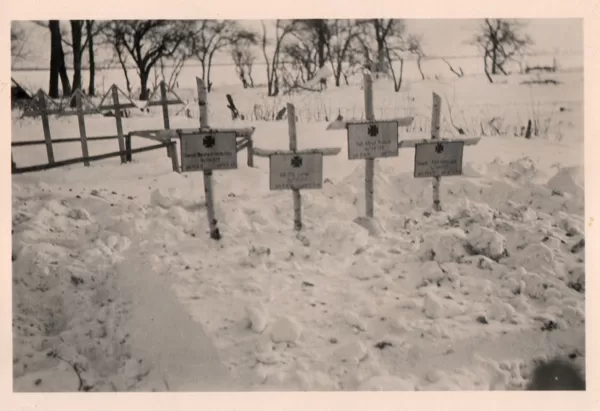 Friedhof in Podberesje 1942