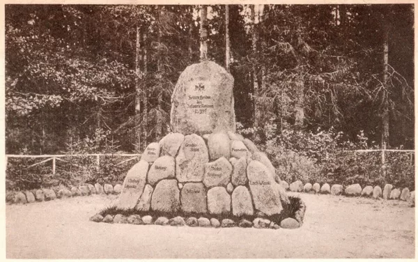 Gedenkstein Infantrie Regiment 332