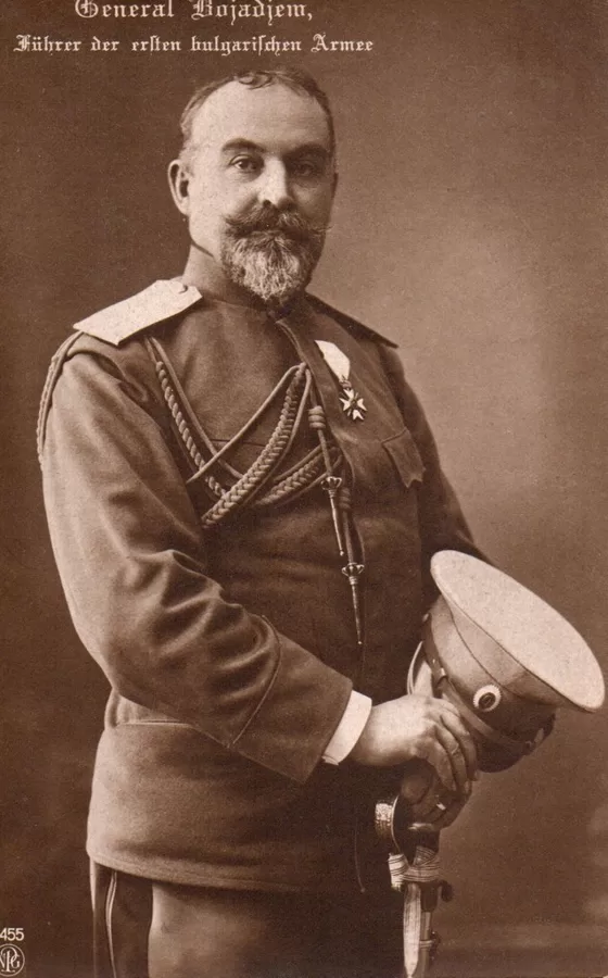 General Bojadjew - Führer der 1. bulgarischen Armee