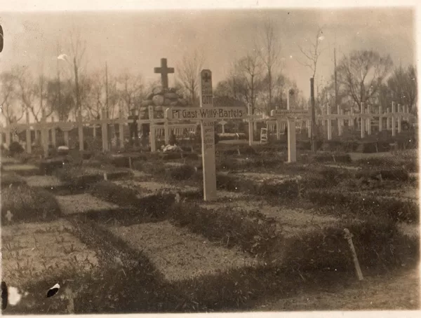 Grab Willy Bartels 1916