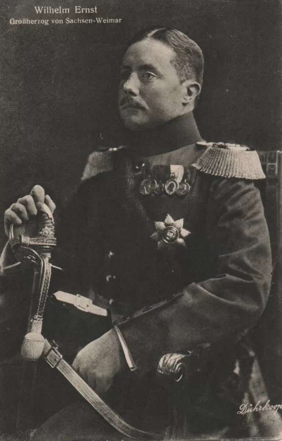 Großherzog v. Sachsen Weimar Wilhelm Ernst