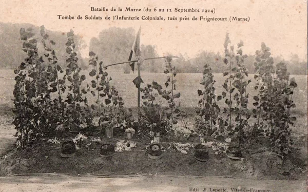 Heldenfriehof Frignicout 1915