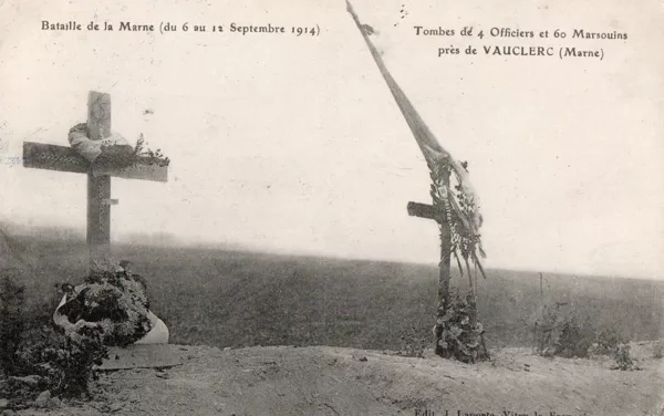 Heldengräber Vauclerc 1916