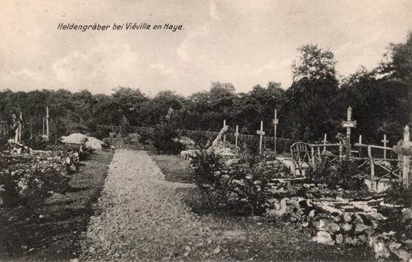 Heldengräber bei Vieville en Haye 1916 