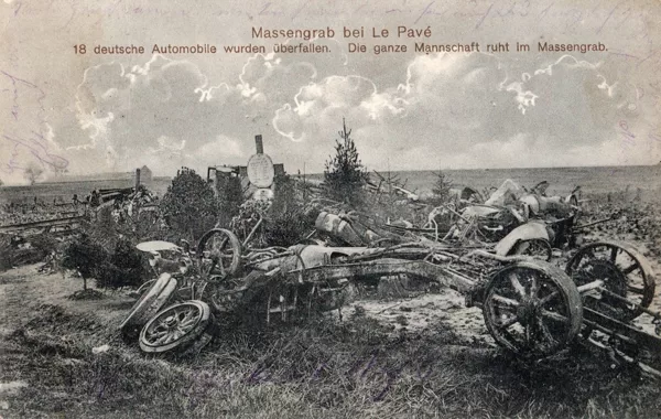 Massengrab bei Pave 1915