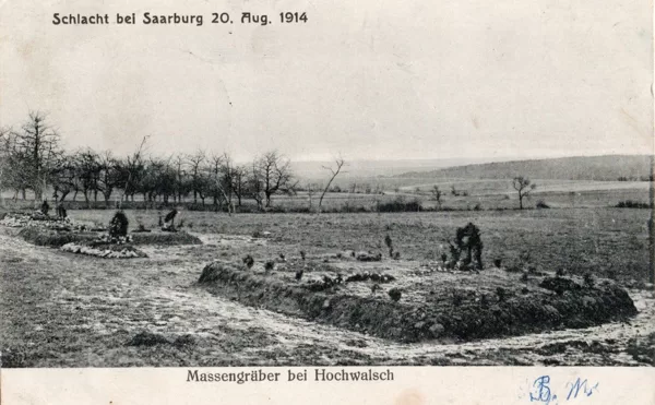 Massengräber bei Hochwalsch 1915 