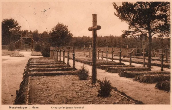 Munsterlager i. Hann. - Kriegsgefangenen-Friedhof 1917