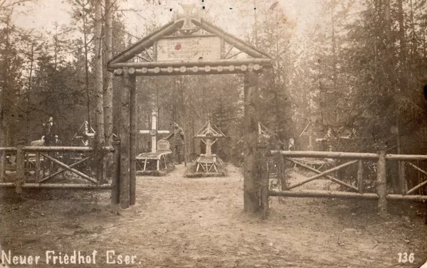 Neuer Friedhof Eser 1916 