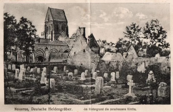 Nouvron Deutsche Heldengräber 1915