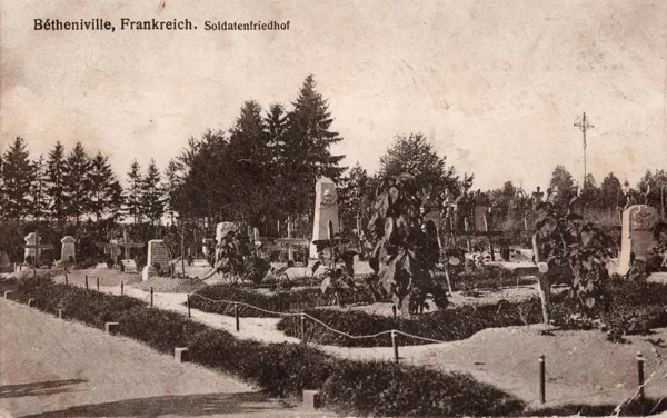 Soldatenfriedhof Betheniville 1915 