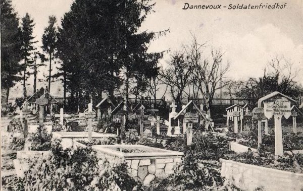Soldatenfriedhof Dannevoux 1916