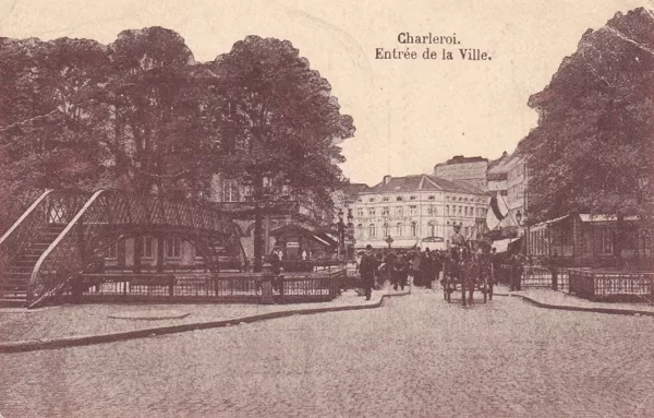 Charleroi - Entree de la Ville 1917