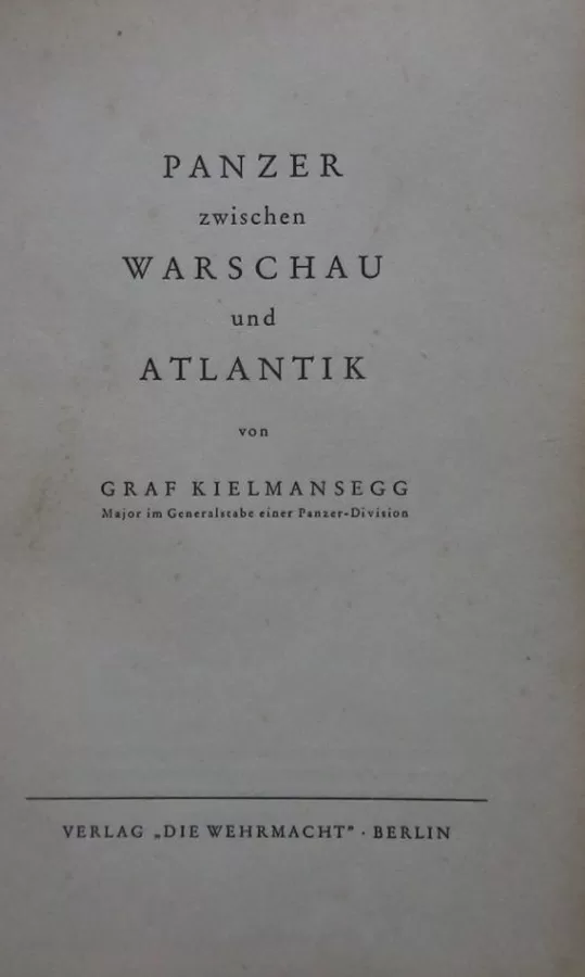 Panzer zwischen Warschau und Atlantik