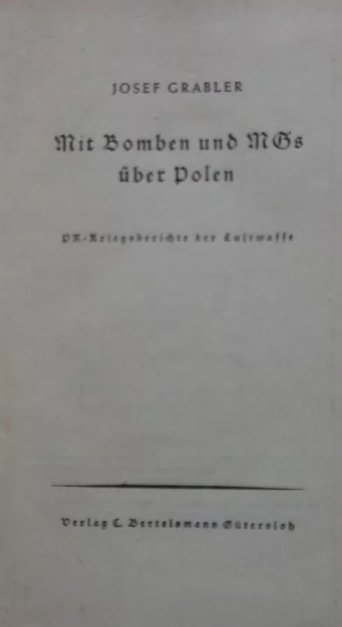 Mit Bomben und MG´s über Polen