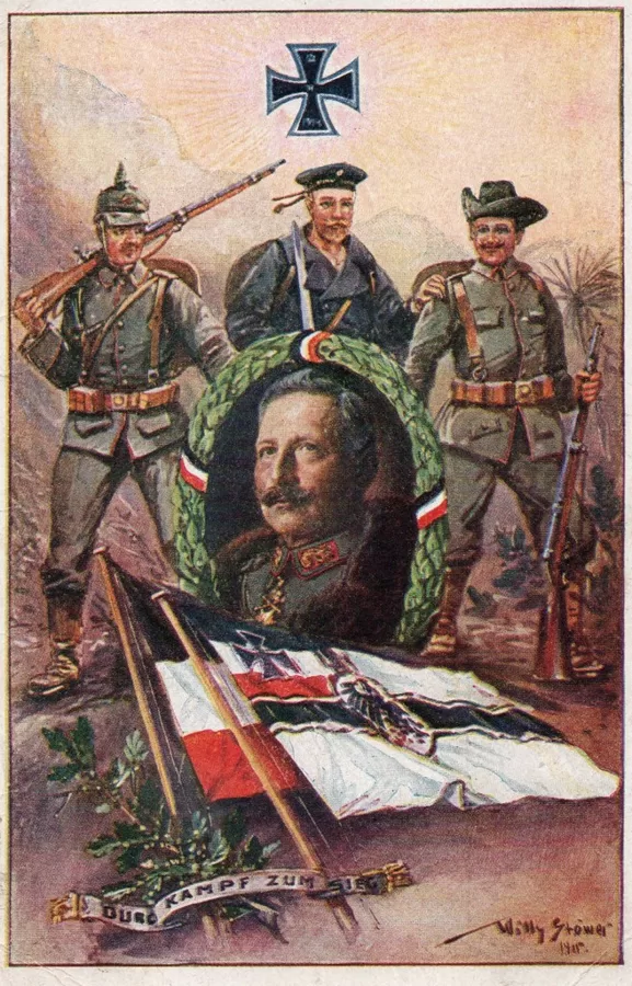 Kolonialkriegerdank-Durch Kampf zum Sieg 1915 