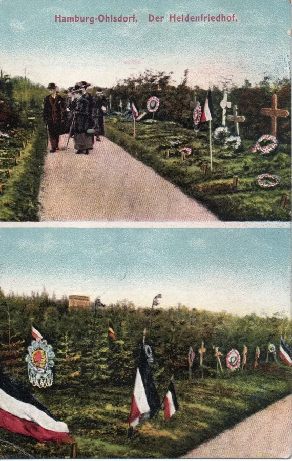 Hamburg-Ohlsdorf. Der Heldfriedhof