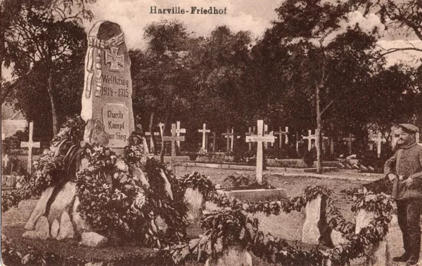 Harville-Friedhof 1917