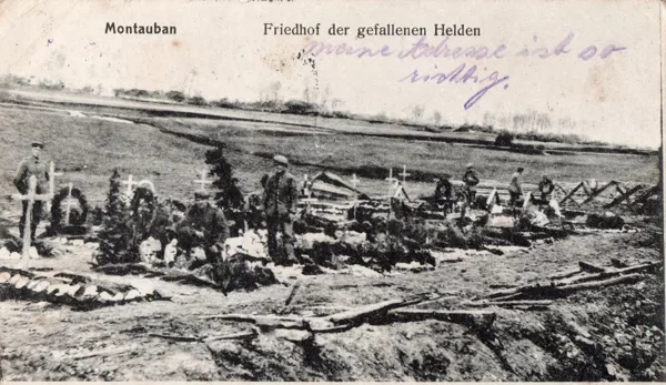 Montauban Friedhof der gefallen Helden1915