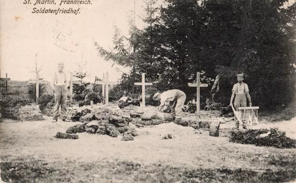 Soldatenfriedhof St. Martin, Frankreich 1917